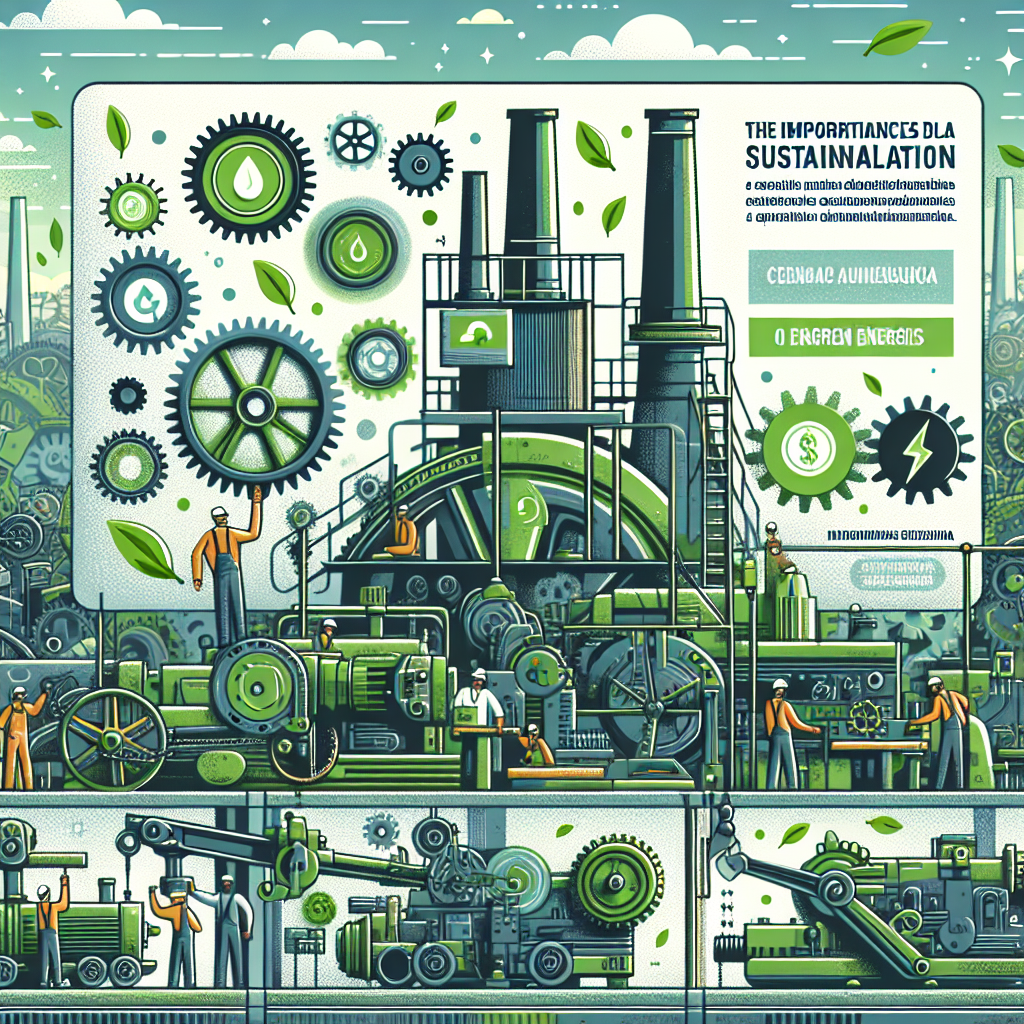 Sostenibilidad en la mecanización industrial